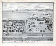 Elon Weaver, Stock Farm, Residence, Freedom, La Salle County, La Salle County 1876